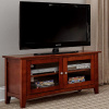 Shaker Mission Cherry TV Stand Cabinet